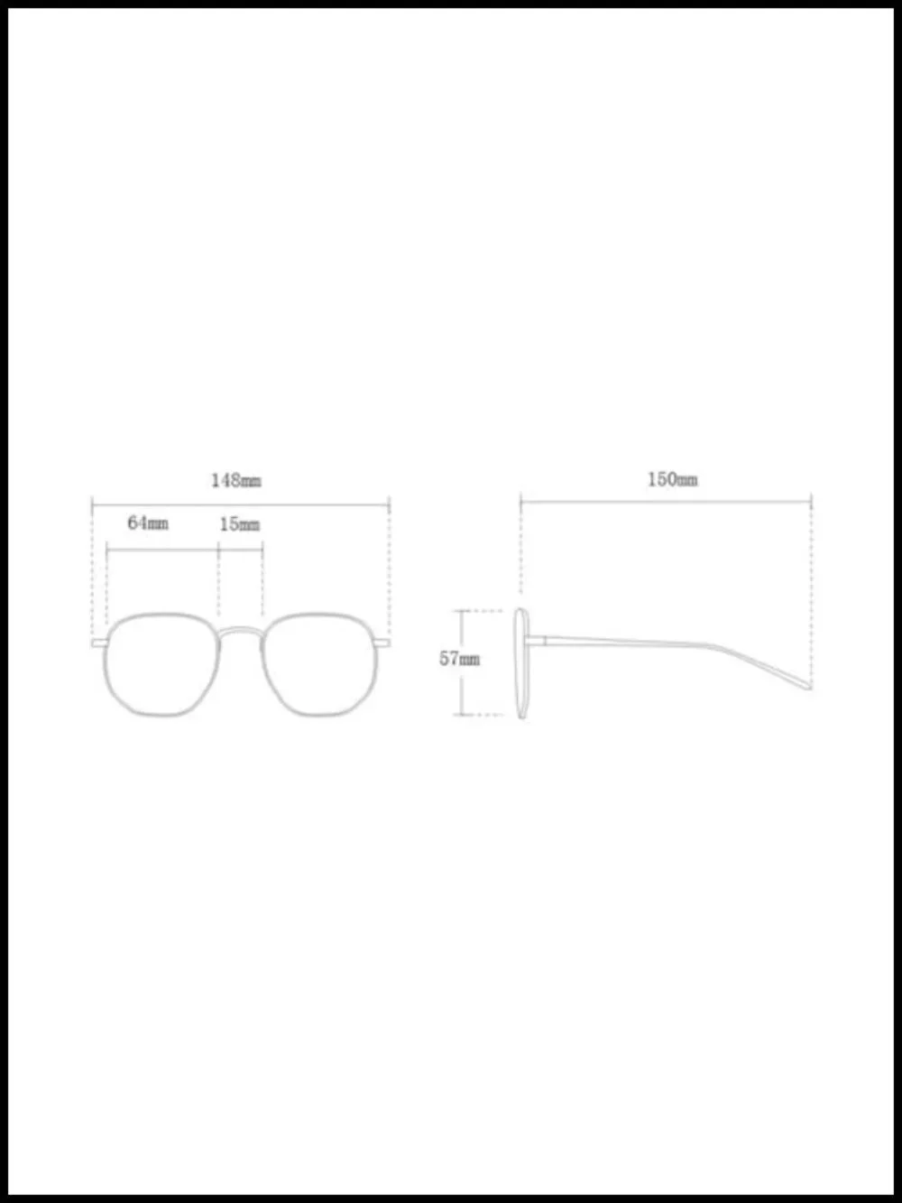 Oversized Square Shield Sunglasses UV400 Non-Polarized